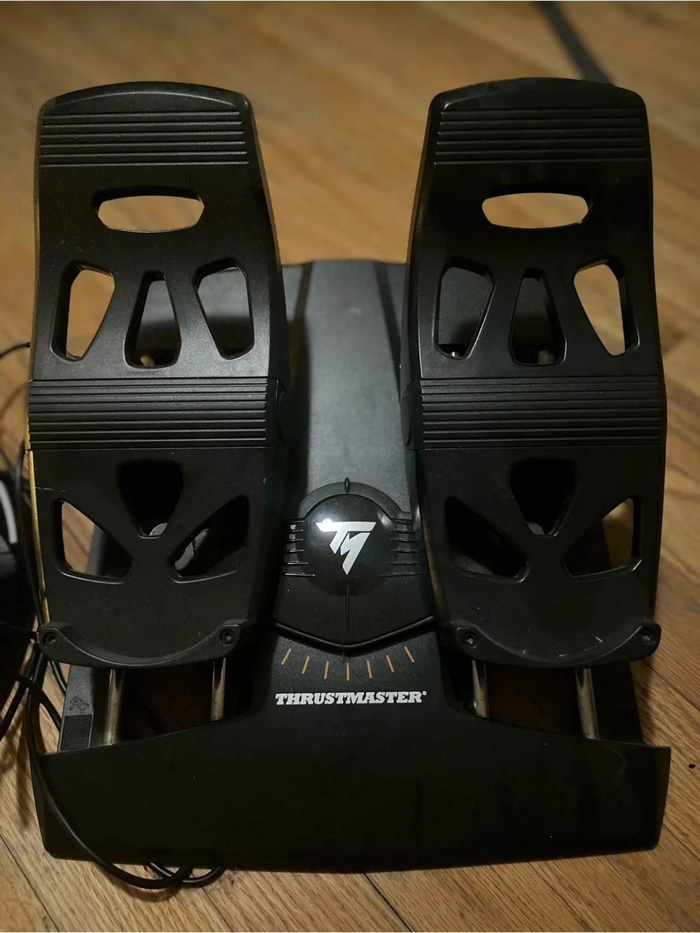 🔥Thrustmaster Black Flight Yoke, Rudder Pedals & Joystick Bundle - Black + Game